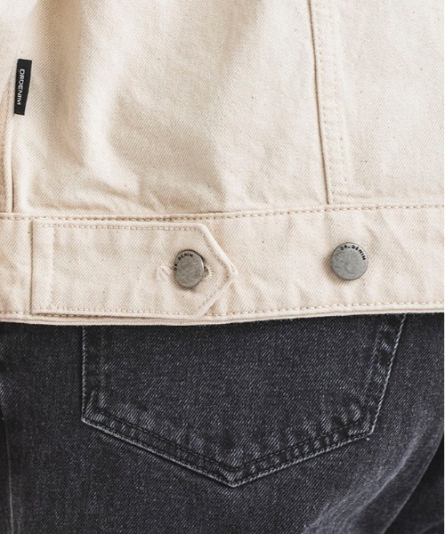 DR.DENIM（ドクターデニム）の「Eno Jacket/エノジャケット（デニムジャケット・メンズ・アイボリー・XS/S/L/M）」の6枚目の写真