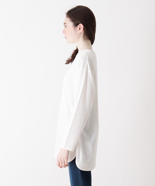 SHOO・LA・RUE（シューラルー）の「◆【2点セット】テープヤーン透かしニット+ロンT（その他トップス・レディース・ホワイト系/ブラック・03/02/04）」の11枚目の写真