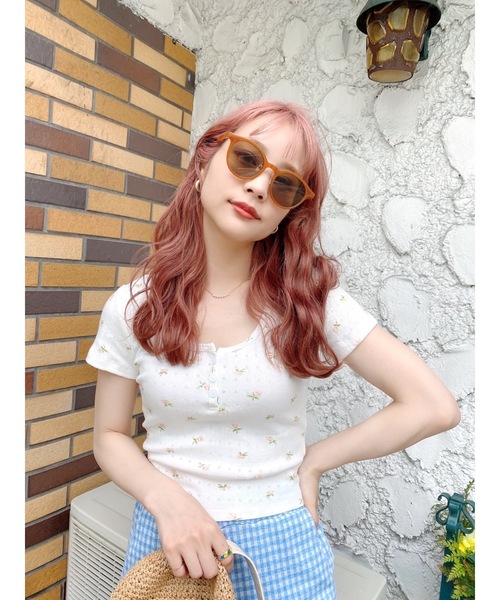 jumelle（ジュメロ）の「クリームフラワーT（Tシャツ/カットソー・レディース・クリーム/ホワイト・MEDIUM/SMALL）」の3枚目の写真