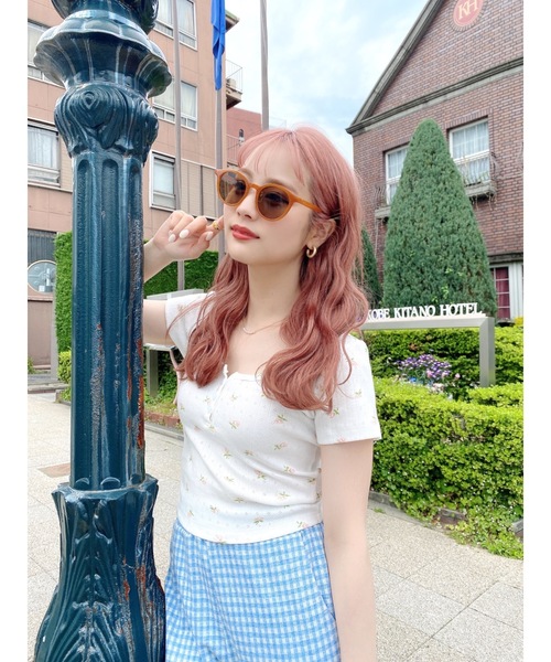 jumelle（ジュメロ）の「クリームフラワーT（Tシャツ/カットソー・レディース・クリーム/ホワイト・MEDIUM/SMALL）」の9枚目の写真