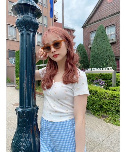 jumelle（ジュメロ）の「クリームフラワーT（Tシャツ/カットソー・レディース・クリーム/ホワイト・MEDIUM/SMALL）」の11枚目の写真