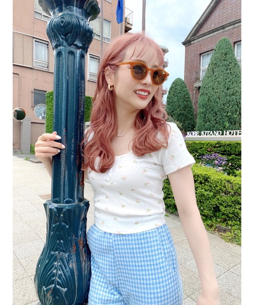 jumelle（ジュメロ）の「クリームフラワーT（Tシャツ/カットソー・レディース・クリーム/ホワイト・MEDIUM/SMALL）」の12枚目の写真