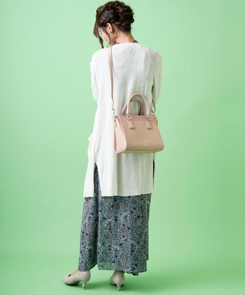 Pi（ピーアイ）の「スネーク型押し２WAYバッグ（ショルダーバッグ・レディース・ホワイト/ブラック/ピンク・FREE）」の16枚目の写真