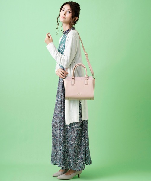 Pi（ピーアイ）の「スネーク型押し２WAYバッグ（ショルダーバッグ・レディース・ホワイト/ブラック/ピンク・FREE）」の19枚目の写真