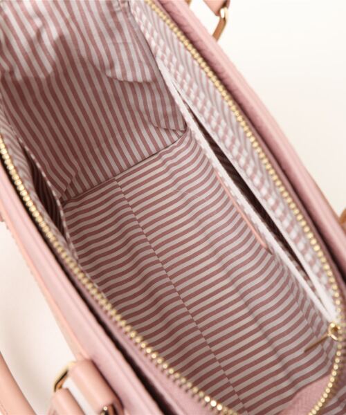 Pi（ピーアイ）の「スネーク型押し２WAYバッグ（ショルダーバッグ・レディース・ホワイト/ブラック/ピンク・FREE）」の20枚目の写真