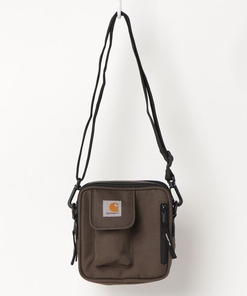 Carhartt WIP（カーハートダブリューアイピー）の「ESSENTIALS BAG SMALL（ショルダーバッグ・メンズ・ダークネイビー/カーキ/マルチ/ブラウン/ブラック/カモフラージュ・ONE SIZE）」の4枚目の写真