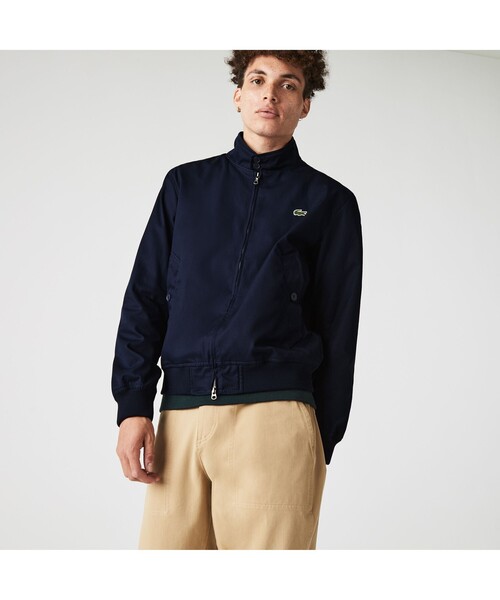 LACOSTE（ラコステ）の「スイングトップジャケット（ブルゾン・メンズ・アイボリー/ブラック/ネイビー・46/48/50/52）」の3枚目の写真