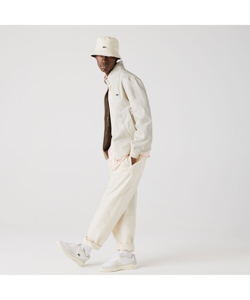 LACOSTE（ラコステ）の「スイングトップジャケット（ブルゾン・メンズ・アイボリー/ブラック/ネイビー・46/48/50/52）」の4枚目の写真