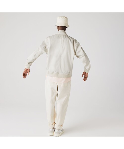 LACOSTE（ラコステ）の「スイングトップジャケット（ブルゾン・メンズ・アイボリー/ブラック/ネイビー・46/48/50/52）」の6枚目の写真