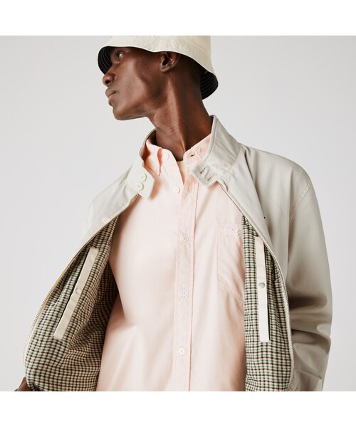 LACOSTE（ラコステ）の「スイングトップジャケット（ブルゾン・メンズ・アイボリー/ブラック/ネイビー・46/48/50/52）」の5枚目の写真