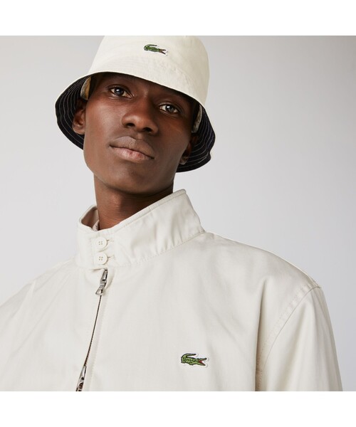 LACOSTE（ラコステ）の「スイングトップジャケット（ブルゾン・メンズ・アイボリー/ブラック/ネイビー・46/48/50/52）」の7枚目の写真