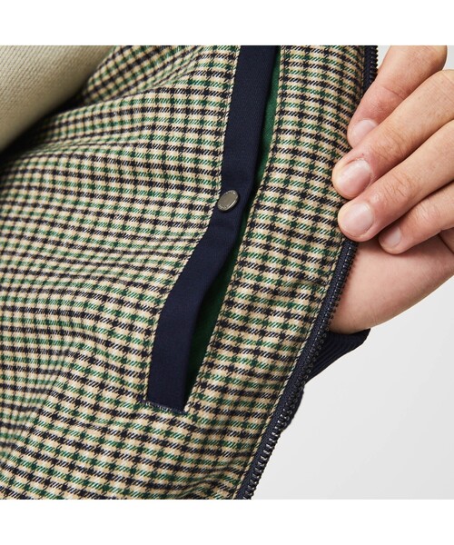 LACOSTE（ラコステ）の「スイングトップジャケット（ブルゾン・メンズ・アイボリー/ブラック/ネイビー・46/48/50/52）」の9枚目の写真