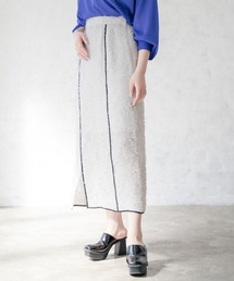 PAGEBOY | レースジャガードパイピングスカート(スカート)