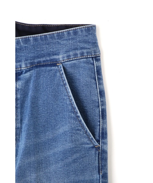 JILL STUART(ジルスチュアート)の「《Exclusive Line》ハイウエストフレアパンツ(デニムパンツ・レディース・ピンク/ブルー・0/2)」の4枚目の写真