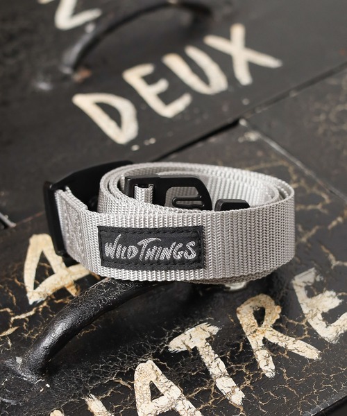 WILD THINGS(ワイルドシングス)の「【WILD THINGS】PP WEBBING BELT(ベルト・レディース・ブラック/パープル/ブルー/グリーン/イエロー/ピンク/グレー/ネイビー/オリーブ/サンドベージュ/ダークグリーン・FREE)」の15枚目の写真