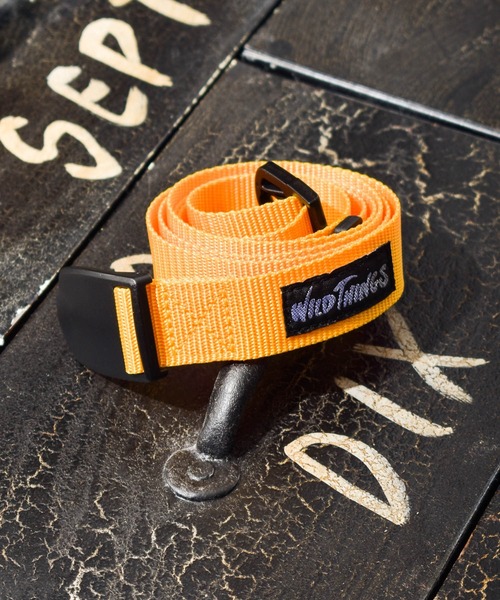 WILD THINGS(ワイルドシングス)の「【WILD THINGS】PP WEBBING BELT(ベルト・レディース・ブラック/パープル/ブルー/グリーン/イエロー/ピンク/グレー/ネイビー/オリーブ/サンドベージュ/ダークグリーン・FREE)」の16枚目の写真