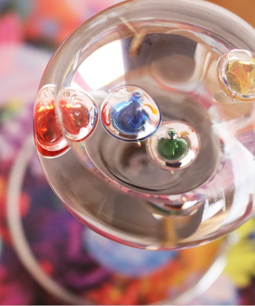 BIRTHDAY BAR（バースデイバー）の「ガラスフロート 温度計  電球（インテリア雑貨・レディース・クリア・フリー）」の6枚目の写真