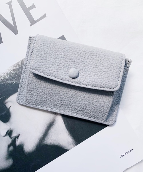 CLEA(クレア)の「フラップPUカードコインケース(カードケース・レディース・ブラック/ブラウン/ピンク/グレー・FREE)」の9枚目の写真