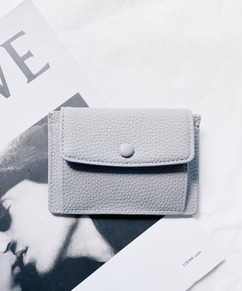 CLEA(クレア)の「フラップPUカードコインケース(カードケース・レディース・ブラック/ブラウン/ピンク/グレー・FREE)」の10枚目の写真