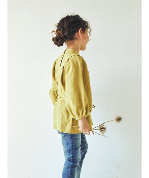 Ungrid（アングリッド）の「Kids ショルダータックブラウス（シャツ/ブラウス・キッズ・オフホワイト/ブラック/グリーン系その他・100/120）」の19枚目の写真