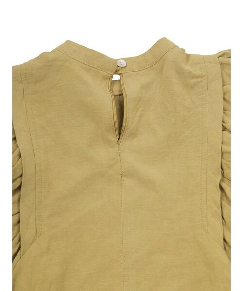 Ungrid（アングリッド）の「Kids ショルダータックブラウス（シャツ/ブラウス・キッズ・オフホワイト/ブラック/グリーン系その他・100/120）」の6枚目の写真