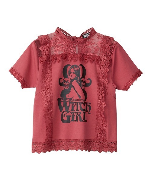 新品タグ付き【ヒステリックグラマー】HYS WITCH ショートTシャツ 黒 HYSTERIC GLAMOUR（ヒステリックグラマー）の「HYS WITCH