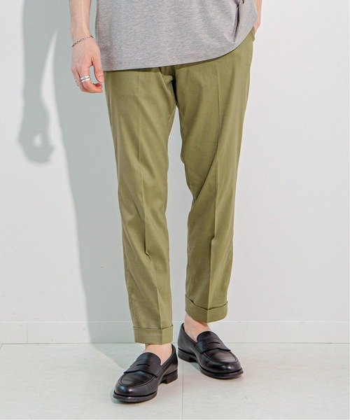 EDIFICE（エディフィス）の「Primeflex flax Twill easy PT（その他パンツ・メンズ・ブラック/ベージュ/カーキ/キャメル・SMALL/MEDIUM/LARGE/X-LARGE）」の3枚目の写真