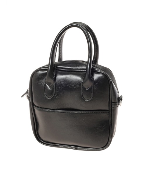 fifth（フィフス）の「2wayスクエアハンドバッグ（ハンドバッグ・レディース・ブラック/アイボリー・FREE）」の3枚目の写真