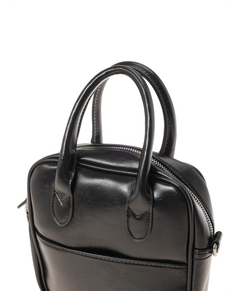 fifth（フィフス）の「2wayスクエアハンドバッグ（ハンドバッグ・レディース・ブラック/アイボリー・FREE）」の6枚目の写真