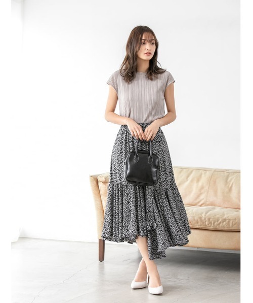 fifth（フィフス）の「2wayスクエアハンドバッグ（ハンドバッグ・レディース・ブラック/アイボリー・FREE）」の12枚目の写真