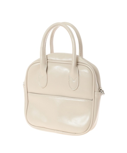 fifth（フィフス）の「2wayスクエアハンドバッグ（ハンドバッグ・レディース・ブラック/アイボリー・FREE）」の9枚目の写真