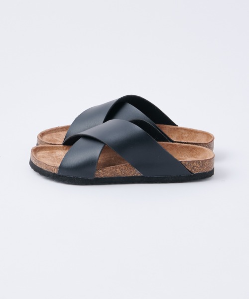 COLONY 2139（コロニートゥーワンスリーナイン）の「【WOMEN'S】クロスベルトサンダル（サンダル・レディース・ブラック/ホワイト/シルバー・MEDIUM/LARGE）」の4枚目の写真