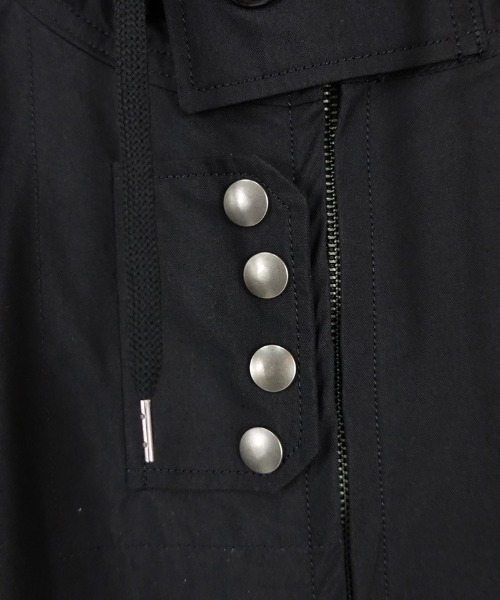 EGO TRIPPING（エゴトリッピング）の「mpa2588-ROYAL NAVY PARKA パーカー（パーカー・メンズ・ブラック/カーキ・46/48）」の21枚目の写真