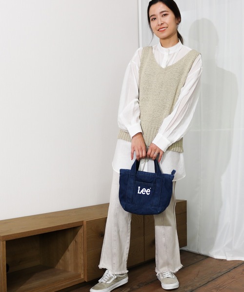 Per sist ence（パーシエンス）の「Per sist ence/パーシエンス　テープヤーン　天竺編みノースリーブニット（ベスト・レディース・ベージュ/オフホワイト/ブラウン/イエロー・FREE）」の21枚目の写真