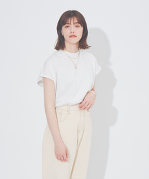 abahouse mavie | 【EC先行販売】モックネックチュニック(Tシャツ/カットソー)