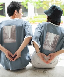 PairPair | バッグフォトプリントリンガーT（ユニセックス）(Tシャツ/カットソー)