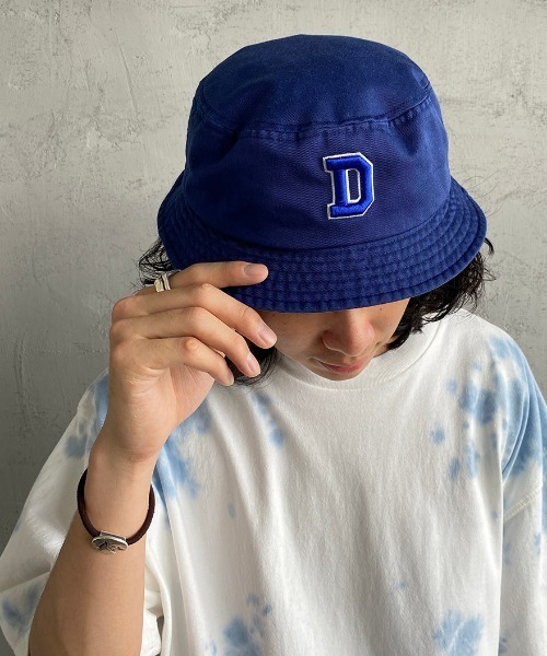 INFIELDER DESIGN（インフィールダーデザイン）の「[INFIELDER DESIGN/インフィールダーデザイン] 別注 ベースボール バケットハット（ハット・メンズ・ブルー/ベージュ/ブラウン/ネイビー/ブラック・F）」の5枚目の写真