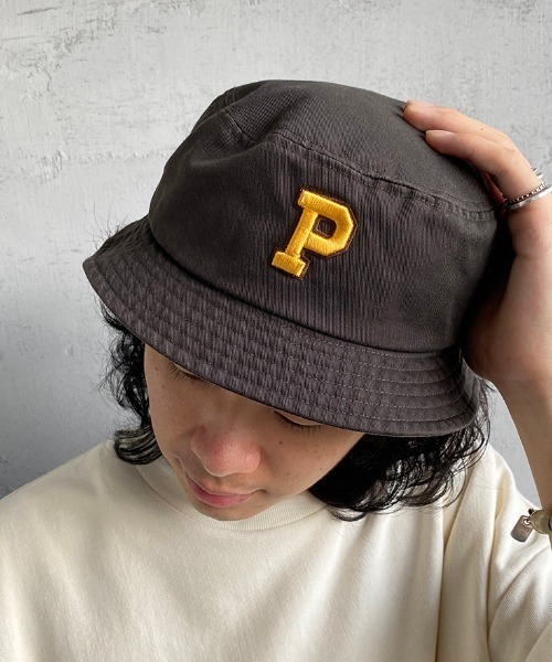 INFIELDER DESIGN（インフィールダーデザイン）の「[INFIELDER DESIGN/インフィールダーデザイン] 別注 ベースボール バケットハット（ハット・メンズ・ブルー/ベージュ/ブラウン/ネイビー/ブラック・F）」の19枚目の写真