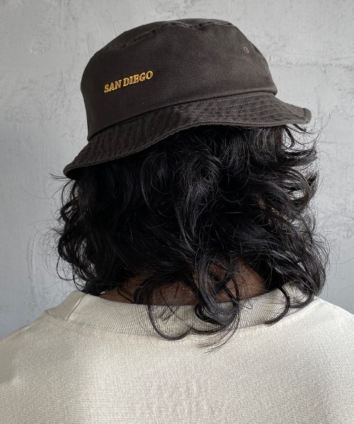 INFIELDER DESIGN（インフィールダーデザイン）の「[INFIELDER DESIGN/インフィールダーデザイン] 別注 ベースボール バケットハット（ハット・メンズ・ブルー/ベージュ/ブラウン/ネイビー/ブラック・F）」の21枚目の写真