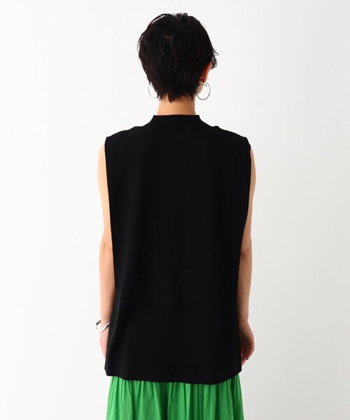 OPAQUE.CLIP（オペークドットクリップ）の「◆タックフレンチスリーブニット【WEB限定カラー・サイズ】（ニット/セーター・レディース・ブラック/サンドベージュ/ガンメタ/ホワイト系/オリーブ系3・38/40/42）」の16枚目の写真