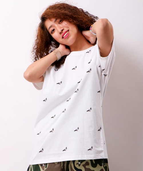 staple（ステイプル）の「【STAPLE】プリント半袖Tシャツ（Tシャツ/カットソー・メンズ・ブラック/ホワイト・XL/M/L/2XL）」の4枚目の写真