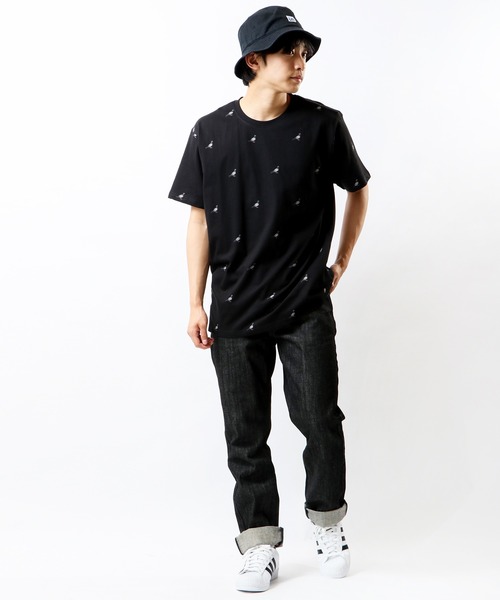 staple（ステイプル）の「【STAPLE】プリント半袖Tシャツ（Tシャツ/カットソー・メンズ・ブラック/ホワイト・XL/M/L/2XL）」の18枚目の写真