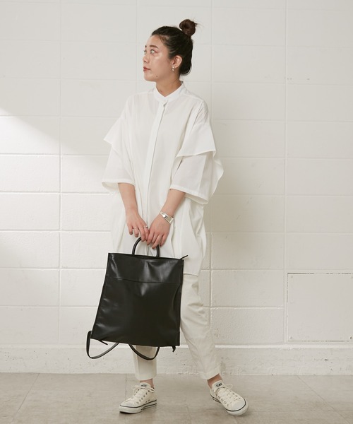 ear PAPILLONNER（イアパピヨネ）の「ぺったんリュック（バックパック