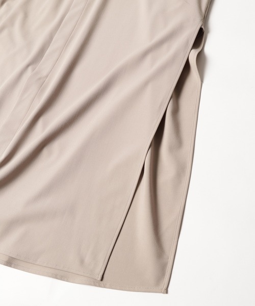 CULLNI（クルニ）の「21-AW-031　ロングシャツ（シャツ/ブラウス・メンズ・ホワイト/ブラック/ピンク/キャメル/グレイッシュベージュ・1/2/0）」の21枚目の写真