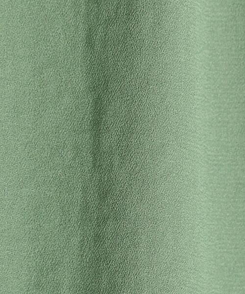 closet story（クローゼットストーリー）の「＜closet story（クローゼットストーリー）＞ジョーゼット バックボタン フレンチスリーブ ブラウス -手洗い可能-（シャツ/ブラウス・レディース・ライム/ダークグレー/ナチュラル・FREE）」の20枚目の写真