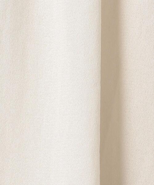 closet story（クローゼットストーリー）の「＜closet story（クローゼットストーリー）＞ジョーゼット バックボタン フレンチスリーブ ブラウス -手洗い可能-（シャツ/ブラウス・レディース・ライム/ダークグレー/ナチュラル・FREE）」の13枚目の写真