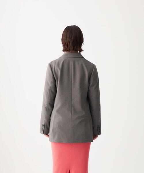 CITEN（シテン）の「＜CITEN（シテン）＞ルーズロング ジャケット（テーラードジャケット・レディース・グレー・FREE）」の7枚目の写真