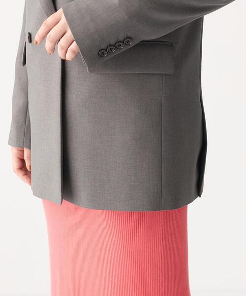 CITEN（シテン）の「＜CITEN（シテン）＞ルーズロング ジャケット（テーラードジャケット・レディース・グレー・FREE）」の11枚目の写真