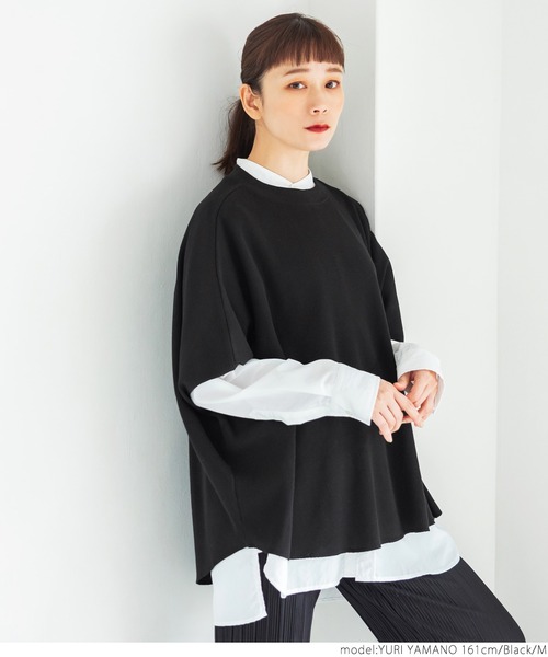 coca(coca)(コカ)の「ラフワッフルモモンガトップス(Tシャツ/カットソー・レディース・ブラック/チャコールグレー・M/L)」の17枚目の写真