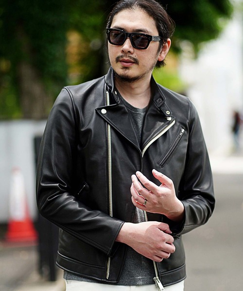 RATTLE TRAP（ラトルトラップ）の「変形レザーブルゾンセミダブル